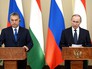Президент России Владимир Путин и премьер-министр Венгрии Виктор Орбан Президент России Владимир Путин и премьер-министр Венгрии Виктор Орбан