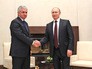 Президент России Владимир Путин и президент Абхазии Рауль Хаджимба Президент России Владимир Путин и президент Абхазии Рауль Хаджимба