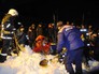Последствия схода лавины в Кировске Последствия схода лавины в Кировске