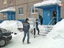 Восстановительные работы после схода лавины в Кировске Восстановительные работы после схода лавины в Кировске