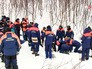 Спасатели МЧС на месте схода лавины Спасатели МЧС на месте схода лавины