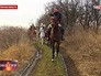 Участники конно-спортивного клуба во время марш-броска Участники конно-спортивного клуба во время марш-броска