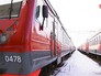 Составы электропоездов в депо Составы электропоездов в депо