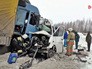 ДТП микроавтобуса и грузовика Пензой ДТП микроавтобуса и грузовика Пензой