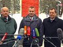 Члены нового экипажа МКС: Джеффри Уильямс, Алексей Овчинин и Олег Скрипочка Члены нового экипажа МКС: Джеффри Уильямс, Алексей Овчинин и Олег Скрипочка