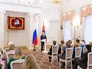 Сергей Собянин на церемонии награждения в мэрии Сергей Собянин на церемонии награждения в мэрии