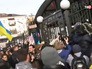 Митинг у здания посольства России в Киеве Митинг у здания посольства России в Киеве