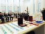 Президент России Владимир Путин выступает на церемонии вручения государственных наград и присвоения почетных званий Президент России Владимир Путин выступает на церемонии вручения государственных наград и присвоения почетных званий