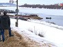 Люди на берегу Оки Люди на берегу Оки
