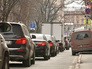 Автомобильное движение в центре Москвы Автомобильное движение в центре Москвы