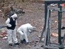 Работа криминалистов на месте теракта в Турции Работа криминалистов на месте теракта в Турции