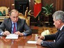 Президент России Владимир Путин и министр обороны Сергей Шойгу Президент России Владимир Путин и министр обороны Сергей Шойгу