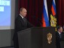 Президент России Владимир Путин на коллегии МВД Президент России Владимир Путин на коллегии МВД