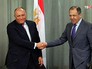 Министр иностранных дел РФ Сергей Лавров и министр иностранных дел Египта Самех Шукри Министр иностранных дел РФ Сергей Лавров и министр иностранных дел Египта Самех Шукри