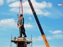 Демонтаж памятника Ленину в Запорожье Демонтаж памятника Ленину в Запорожье