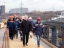 Сергей Собянин осмотрел ход строительства эстакады Сергей Собянин осмотрел ход строительства эстакады