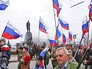 Крымчане празднуют присоединение к России Крымчане празднуют присоединение к России