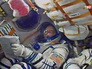 Астронавнт на борту корабля Астронавнт на борту корабля