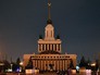 Павильон ВДНХ без подсветки в "Час Земли" Павильон ВДНХ без подсветки в "Час Земли"