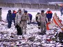 Работы на месте крушения пассажирского самолета Boeing-737-800 в аэропорту Ростова-на-Дону Работы на месте крушения пассажирского самолета Boeing-737-800 в аэропорту Ростова-на-Дону