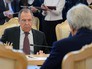 Министр иностранных дел РФ Сергей Лавров и государственный секретарь США Джон Керри во время встречи в Москве Министр иностранных дел РФ Сергей Лавров и государственный секретарь США Джон Керри во время встречи в Москве