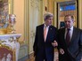 Министр иностранных дел РФ Сергей Лавров и государственный секретарь США Джон Керри во время встречи в Москве Министр иностранных дел РФ Сергей Лавров и государственный секретарь США Джон Керри во время встречи в Москве