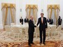 Президент России Владимир Путин и государственный секретарь Соединенных Штатов Америки Джон Керри во время встречи в Кремле Президент России Владимир Путин и государственный секретарь Соединенных Штатов Америки Джон Керри во время встречи в Кремле