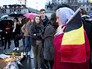 Траур по погибшим в результате теракта в Брюсселе Траур по погибшим в результате теракта в Брюсселе
