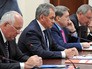 Сергей Чемезов, Сергей Шойгу, Юрий Ушаков и Дмитрий Рогозин Сергей Чемезов, Сергей Шойгу, Юрий Ушаков и Дмитрий Рогозин