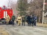 Экстренные службы на месте падения самолета Экстренные службы на месте падения самолета