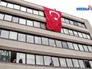 Флаг Турции на здании Флаг Турции на здании