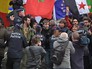 Антимиграционный митинг в Брюсселе Антимиграционный митинг в Брюсселе