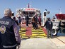 Прибытие парома с мигрантами в Турцию Прибытие парома с мигрантами в Турцию