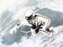 Картина "Над черным морем" летчика-космонавта Алексея Архиповича Леонова Картина "Над черным морем" летчика-космонавта Алексея Архиповича Леонова