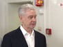 Сергей Собянин в научно-исследовательском институте Сергей Собянин в научно-исследовательском институте