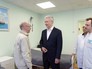 Сергей Собянин в научно-исследовательском институте Сергей Собянин в научно-исследовательском институте