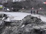 Крупный провал грунта в Ульяновске Крупный провал грунта в Ульяновске