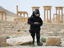 Саперный отряд во время разминирования в Пальмире Саперный отряд во время разминирования в Пальмире