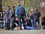 На месте убийства журналиста Олеся Бузины На месте убийства журналиста Олеся Бузины