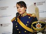 Лейтенант учебно-методической группы кавалерийского почётного эскорта при Президентском полке Ирина Мамаева на пресс-конференции Лейтенант учебно-методической группы кавалерийского почётного эскорта при Президентском полке Ирина Мамаева на пресс-конференции