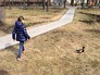 Отдыхающие в парке Отдыхающие в парке