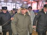 Министр обороны РФ Сергей Шойгу на строительстве комплекса "Арктический трилистник" Министр обороны РФ Сергей Шойгу на строительстве комплекса "Арктический трилистник"