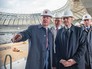 Мэр Москвы Сергей Собянин и президент Международной федерации футбола (ФИФА) Джанни Инфантино осматривают ход реконструкции БСА "Лужники" Мэр Москвы Сергей Собянин и президент Международной федерации футбола (ФИФА) Джанни Инфантино осматривают ход реконструкции БСА "Лужники"