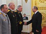 Президент России Владимир Путин на церемонии представления высших офицеров и прокуроров по случаю их назначения на вышестоящие должности Президент России Владимир Путин на церемонии представления высших офицеров и прокуроров по случаю их назначения на вышестоящие должности