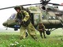 Высадка десанта с вертолета Ми-8 Высадка десанта с вертолета Ми-8