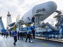 Предстартовые вывоз и установка ракеты "Союз-2.1а" с космическими аппаратами "Ломоносов", "Аист-2Д" и SamSat-218 на стартовую площадку космодрома "Восточный" Предстартовые вывоз и установка ракеты "Союз-2.1а" с космическими аппаратами "Ломоносов", "Аист-2Д" и SamSat-218 на стартовую площадку космодрома "Восточный"