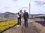 Сергей Собянин посетил цветочные теплицы Сергей Собянин посетил цветочные теплицы