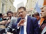 Лидер партии ЛДПР Владимир Жириновский на митинге Лидер партии ЛДПР Владимир Жириновский на митинге