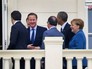 Дэвид Кэмерон, Барак Обама, Ангела Меркель, Франсуа Олланд и Маттео Ренци Дэвид Кэмерон, Барак Обама, Ангела Меркель, Франсуа Олланд и Маттео Ренци