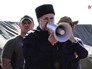 Глава Меджлиса крымско-татарского народа Рефат Чубаров на митинге Глава Меджлиса крымско-татарского народа Рефат Чубаров на митинге